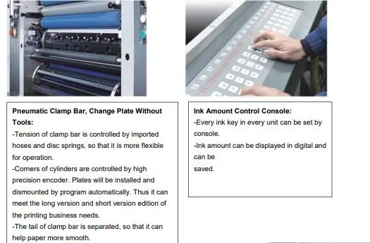 Ecoographix Vier van de het Tijdschriftcompensatie van het Kleurenboek de Drukmachine