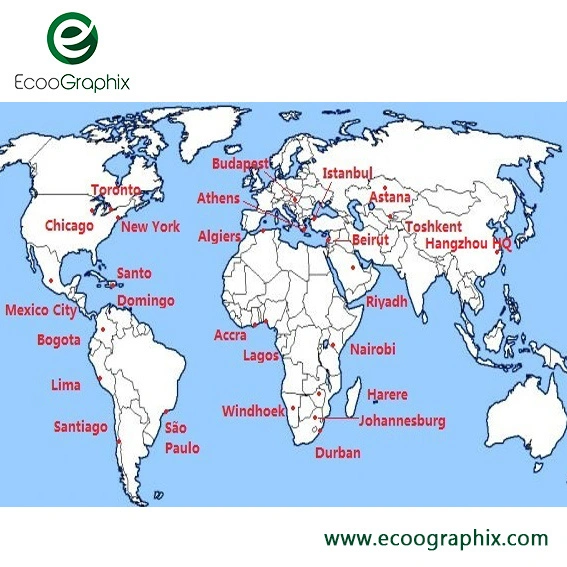 Ecoographix Vier van de het Tijdschriftcompensatie van het Kleurenboek de Drukmachine