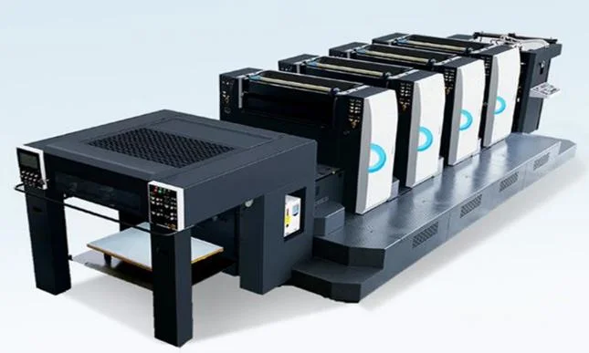 Automatische Hoge snelheid Vier de Drukmachine van de Kleurencompensatie