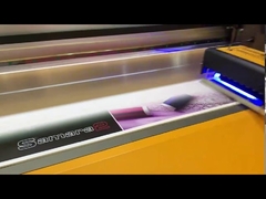 Digitale inkjetprinter met platte vloer Unidirectionele 600*600dpi UV