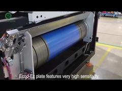 Digitale thermische CTP-machine Flatbed UV Dubbele coating compatibel