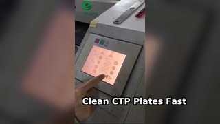 Flexodruk CTP-plaatwasprocessor