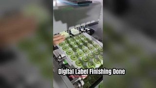 Digitale etiketafdruk stansmachine