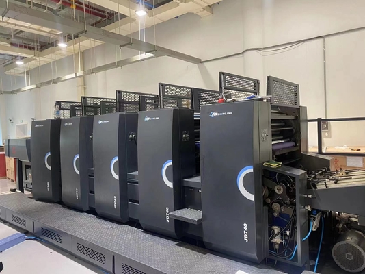 kwaliteit  Folio Four-color High Production Book Packaging Printing Offset Printer fabriek