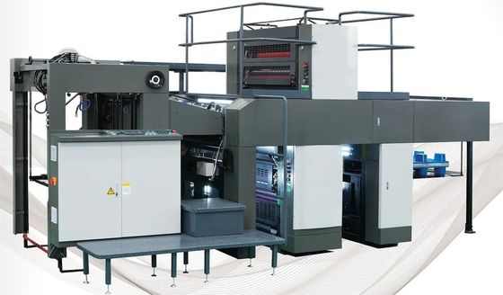 kwaliteit  Double Side Single Color Alcohol Dampening A1 Format Offset Book Printer fabriek