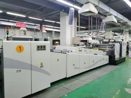 9000sph de UVvernis Gespaarde Machine van de Vlekdeklaag met Anilox-rol