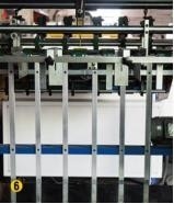 5500PCS/H UV de Deklaagmachine van de boekvlek voor Zelfklevende Stickers