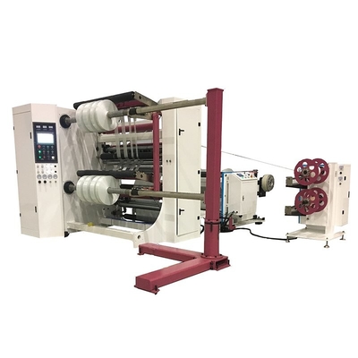 Multifunctioneel Foliedocument Broodje die Opnieuw opwindend Machine 300m/min scheuren