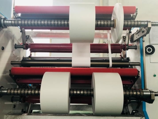 Multifunctioneel Foliedocument Broodje die Opnieuw opwindend Machine 300m/min scheuren