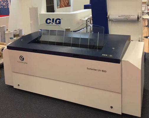 Semi-automatische Plaatbelading Externe Trommel Thermische CTP Platenmachine 2400dpi Thermische CTP Platenzetter