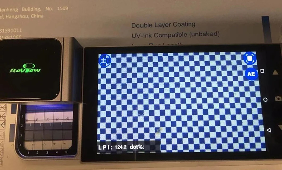 ECOO 720P HD EcooGraphix Densimeter voor het detecteren van CTP-plaatpunten
