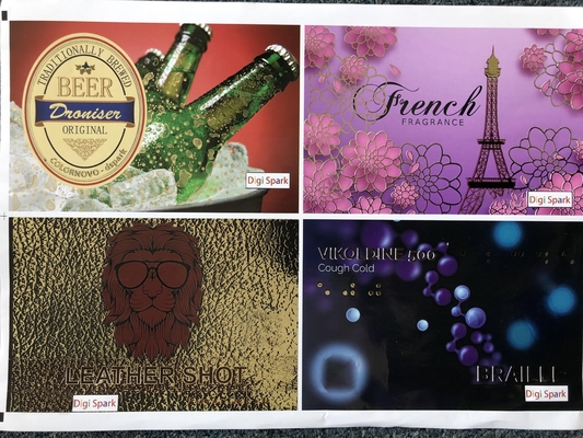 Vernis- en koudfolie stempelmachine voor digitaal inkjetprinten