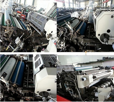 Automatische Hoge snelheid Vier Kleurenblad Fed Printing Machine 13000shipping en behandeling met UV