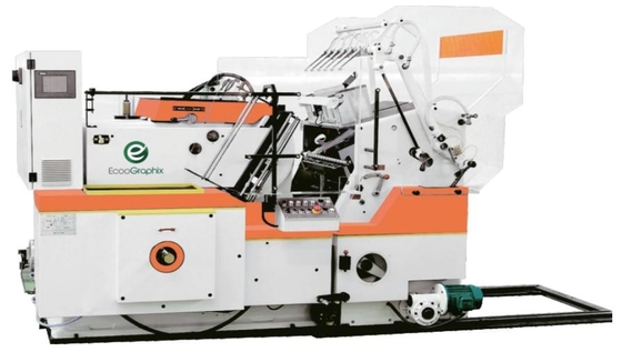 Roterende Automatische Folie het Stempelen Matrijzensnijmachine 750 X 560mm