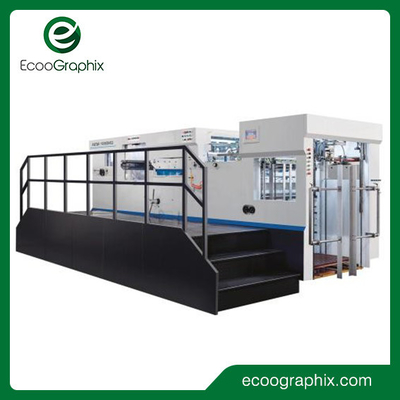 Snijmachine van de Ecoograhpix de Automatische Flatbed Matrijs met Afval het Ontdoen van