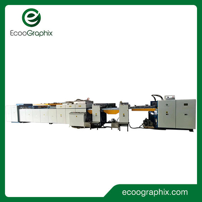 Document Verglazing Algehele UVvernisdeklaagmachine 25 - 80m/Min