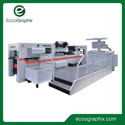 Automatische grootformaat foliedruk stansmachine 7000 vellen per uur