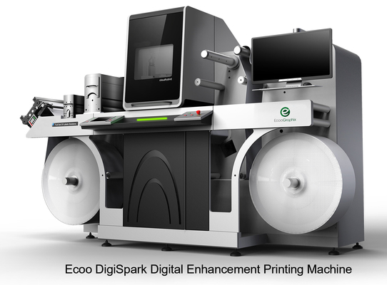 EcooSpark UV Piezo LED Digital Label Printing Machine Efficiëntieverhoging