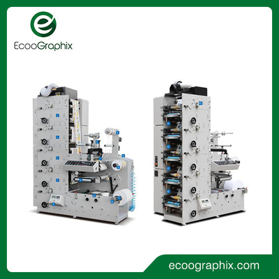 Automatische snelheidsflexografische etiketteringsmachine met één snijstation
