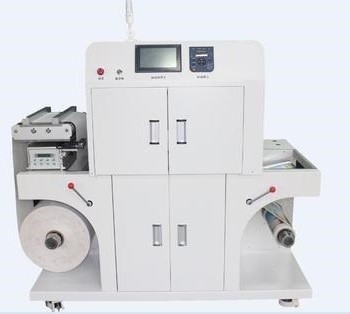 Digitale rol-naar-rol labeldrukmachine 1200X2400dpi 4 kleuren