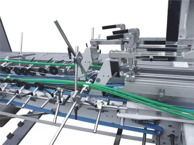 Van de het Kartonomslag van de Ecoographixhoge snelheid de Automatische Machine van Gluer om Te verpakken