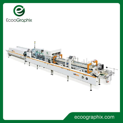 Van de het Kartonomslag van de Ecoographixhoge snelheid de Automatische Machine van Gluer om Te verpakken