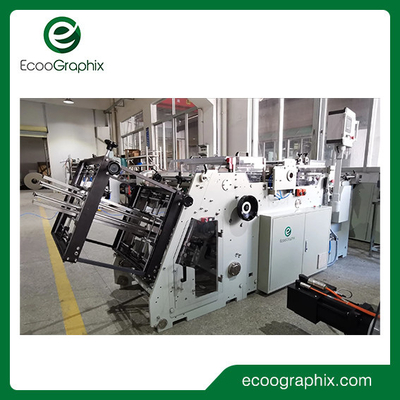 L-800A Hamburger Box Cartoning Machine voor Food Paper Case Lunch Box Forming Machine