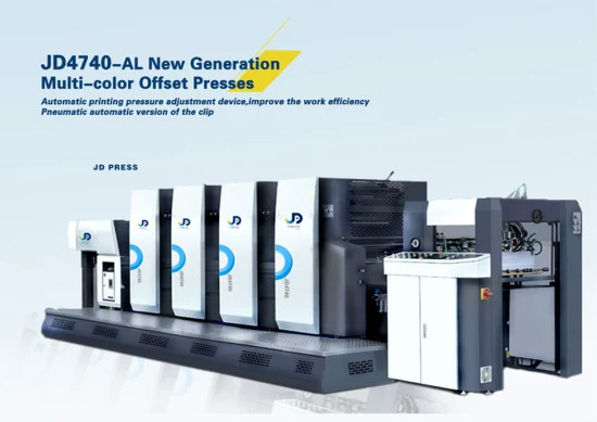 Muliti Colors Offset Boekdrukmachine Ecoographix Economisch 0,06 - 0,6 mm