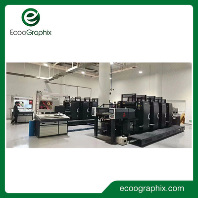 Muliti Colors Offset Boekdrukmachine Ecoographix Economisch 0,06 - 0,6 mm