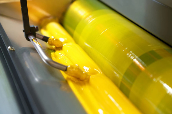 Blad Fed Offset Printing Processing Ink snel - reeks en niet Huid