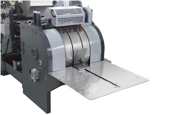 180-350gm Plaat vierkant onderkant winkelpapier zak vormen machine met handvat gaten