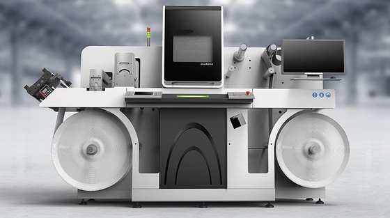 De digitale Digitale Printer van Inkjet van Etiketversieringen met het UVvernis en Folie Stempelen