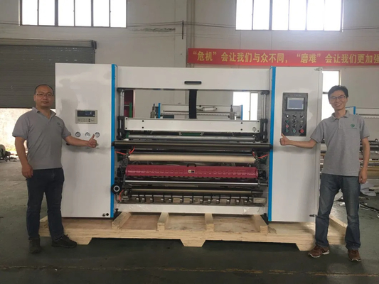 Automatische Scheurende en Opnieuw opwindende Machine voor Zelfklevende Filmsticker