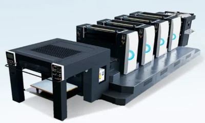 Offsetboekdrukmachine Economische Multikleuren A2-formaat Hoge productie