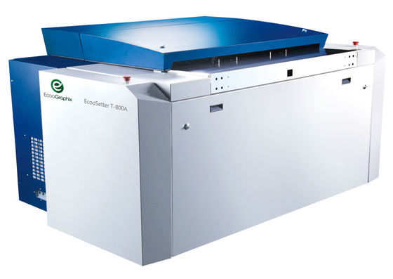 Automatische thermische CTP-plaat die machine maakt met 32-kanaals weergavesysteem 2400 dpi resolutie en 16 platen per uur