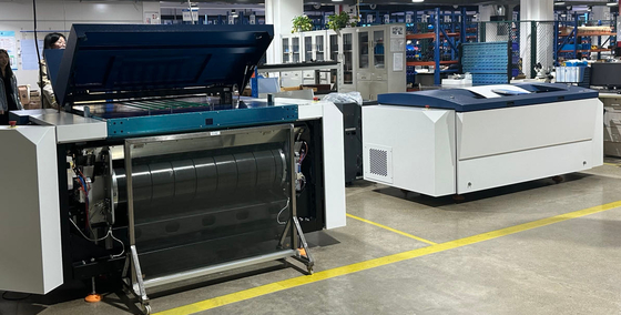 4UP Prepress CTP van de Compensatiedruk Makkelijk te gebruiken Machine2400dpi 24 Kanaal