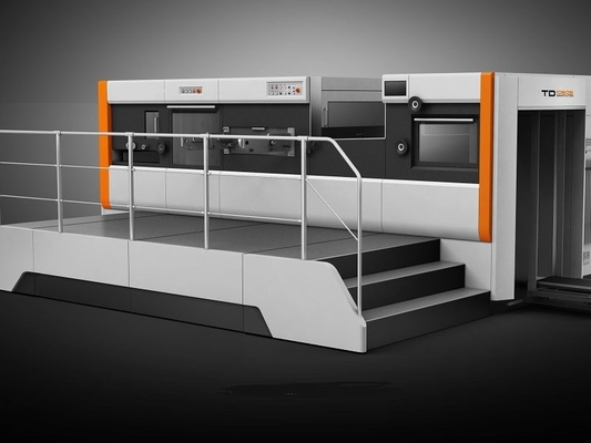 Ecoographix Automatische strooimasjien voor het snijden en stempelen van warmgevoerde folie met strippen
