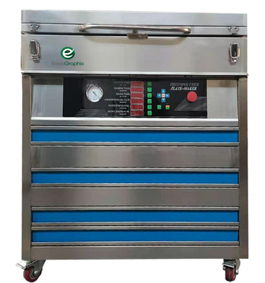 Ecoographix Flexo CTP wasmachine met UV-lamp