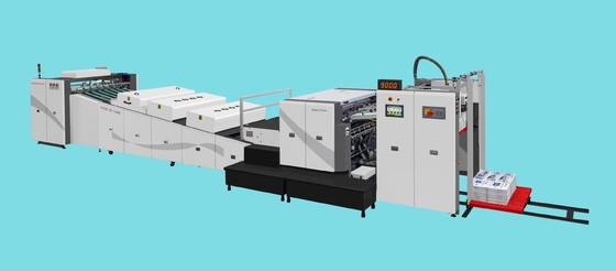 UV-spot- en overkoatingsmachine met hoge snelheid 9000 vellen per uur