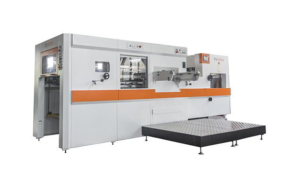 Automatische folie stempelen en slijpmachine 800X580MM 7000s/h