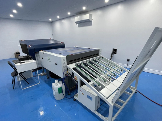 Grote formaat Offset CTP Plate Developing Machine Processor Maximale breedte 1200 mm
