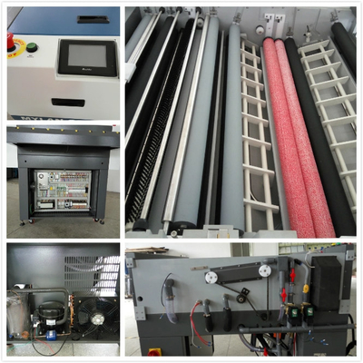 Grote formaat Offset CTP Plate Developing Machine Processor Maximale breedte 1200 mm