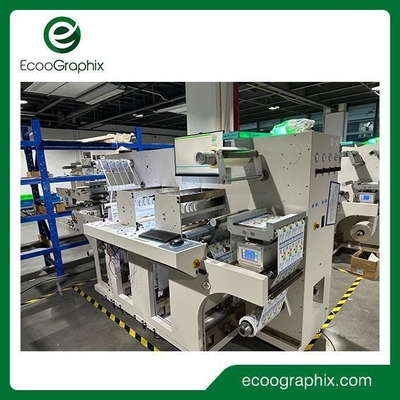 ECOO VD3350 Max 100m per minuut Digitaal label zelfklevend sticker slitter