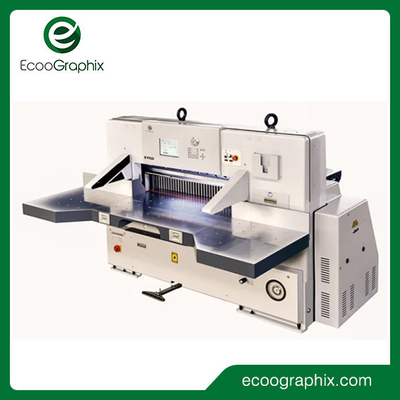 Automatische programmacontrole 780 mm breed papier snijmachine voor het drukken