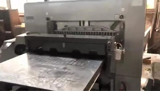 Automatische programmacontrole 780 mm breed papier snijmachine voor het drukken