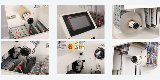 High-Speed en Precision Label Printing Machine met Full-Servo Motor Technology