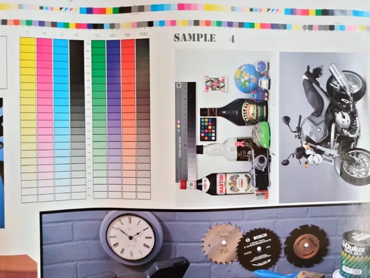 5Color B1 Offset Lithographic Printing Machine met spotcoating
