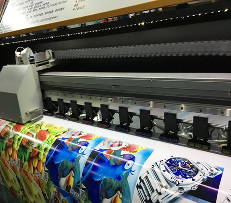Digitale textielprinter met hoge resolutie