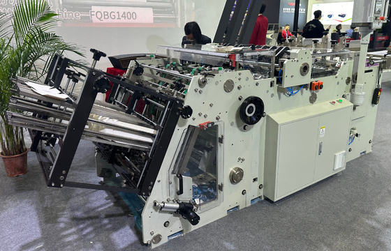 Automatische kartonnen erector hamburger / burger doos voedsel papier doos maken machine