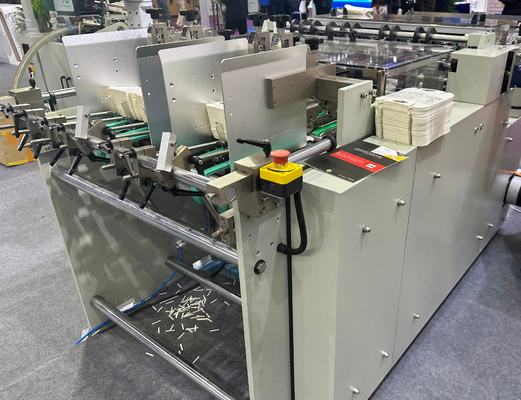 Automatische kartonnen erector hamburger / burger doos voedsel papier doos maken machine